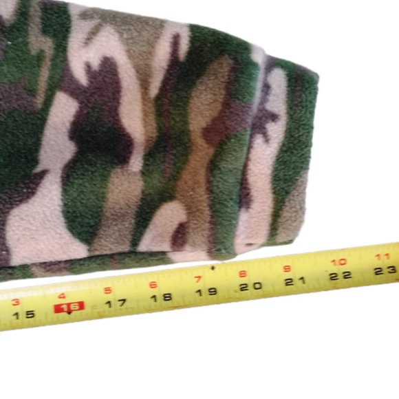 Columbia Camo Fleece Zip Up Youth Adult Size 18/20 - Picture 6 of 8